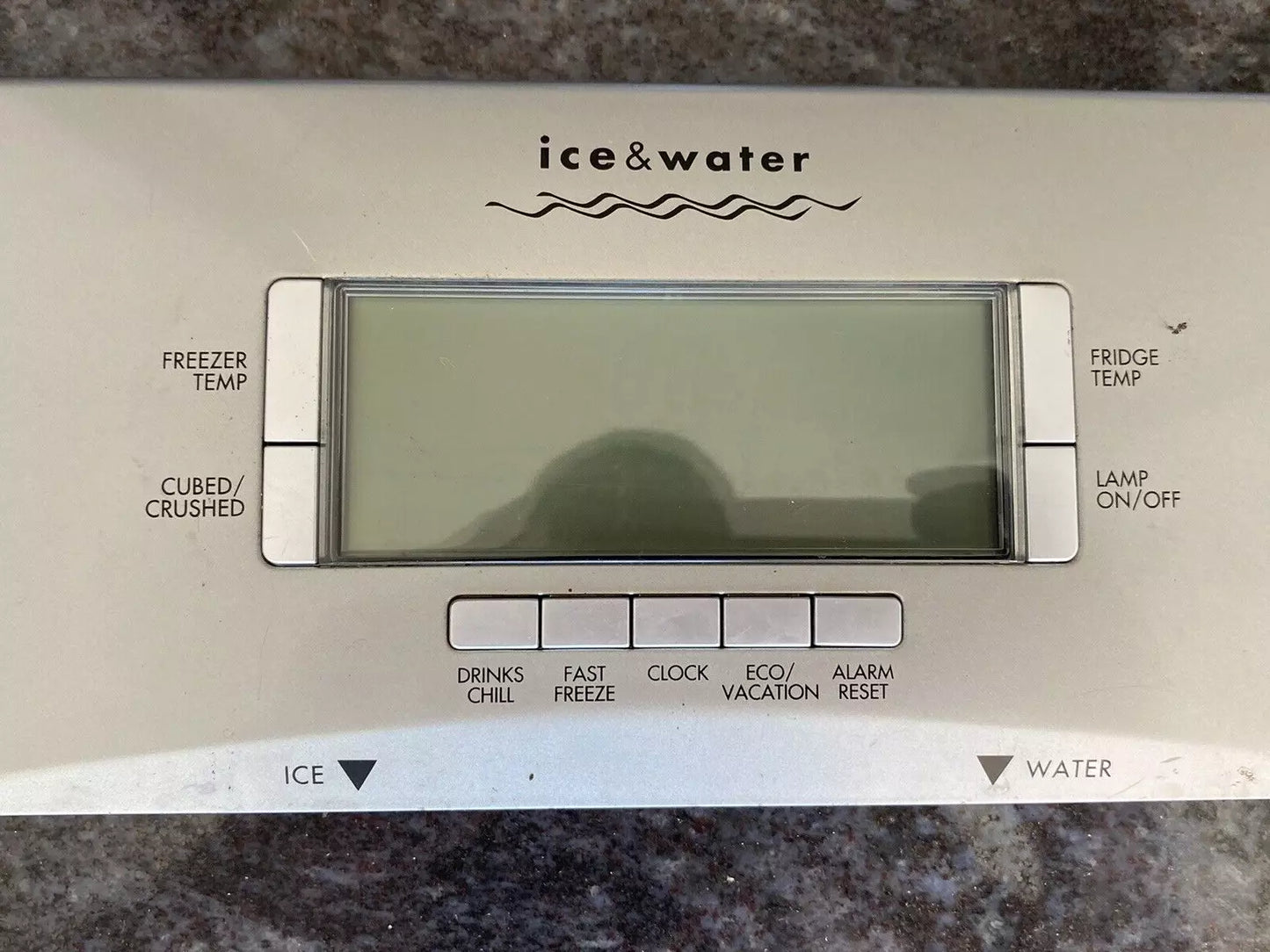 1451110 Westinghouse fridge digital display I&W ice water dispenser control board assembly assy WSE6070 WSE6970