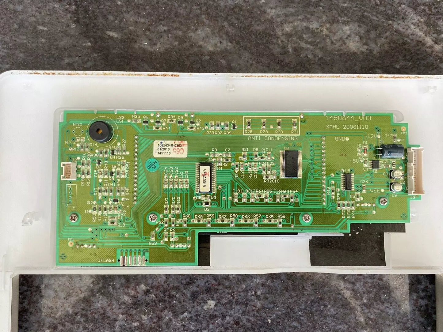 1451110 Westinghouse fridge digital display I&W ice water dispenser control board assembly assy WSE6070 WSE6970