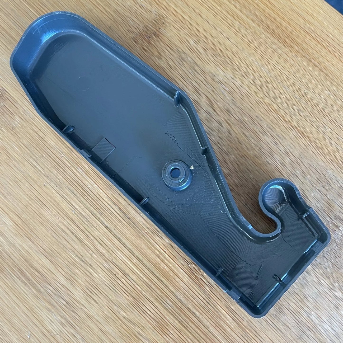 1446802 1449963 1457658 Westinghouse fridge freezer grey left hand side LHS hinge cover WSE6070 WSE6100 WSE6970 WSE7000