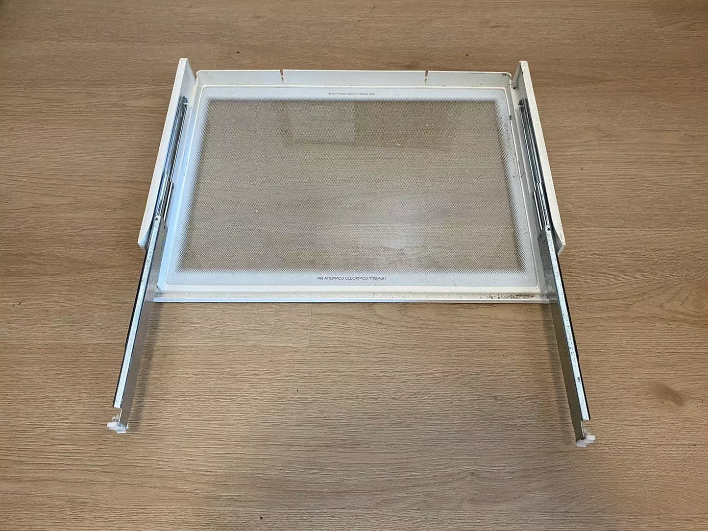 1454302 Westinghouse fridge freezer FC glass shelf crisper cover assy dots rails FITS ALL WSE6970 WSE7000