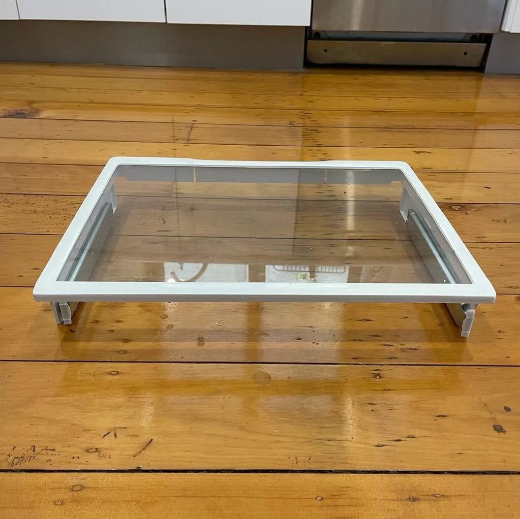 1453013 Westinghouse fridge freezer FC glass shelf + rails crisper cover lid bin FITS WSE6970 WSE7000