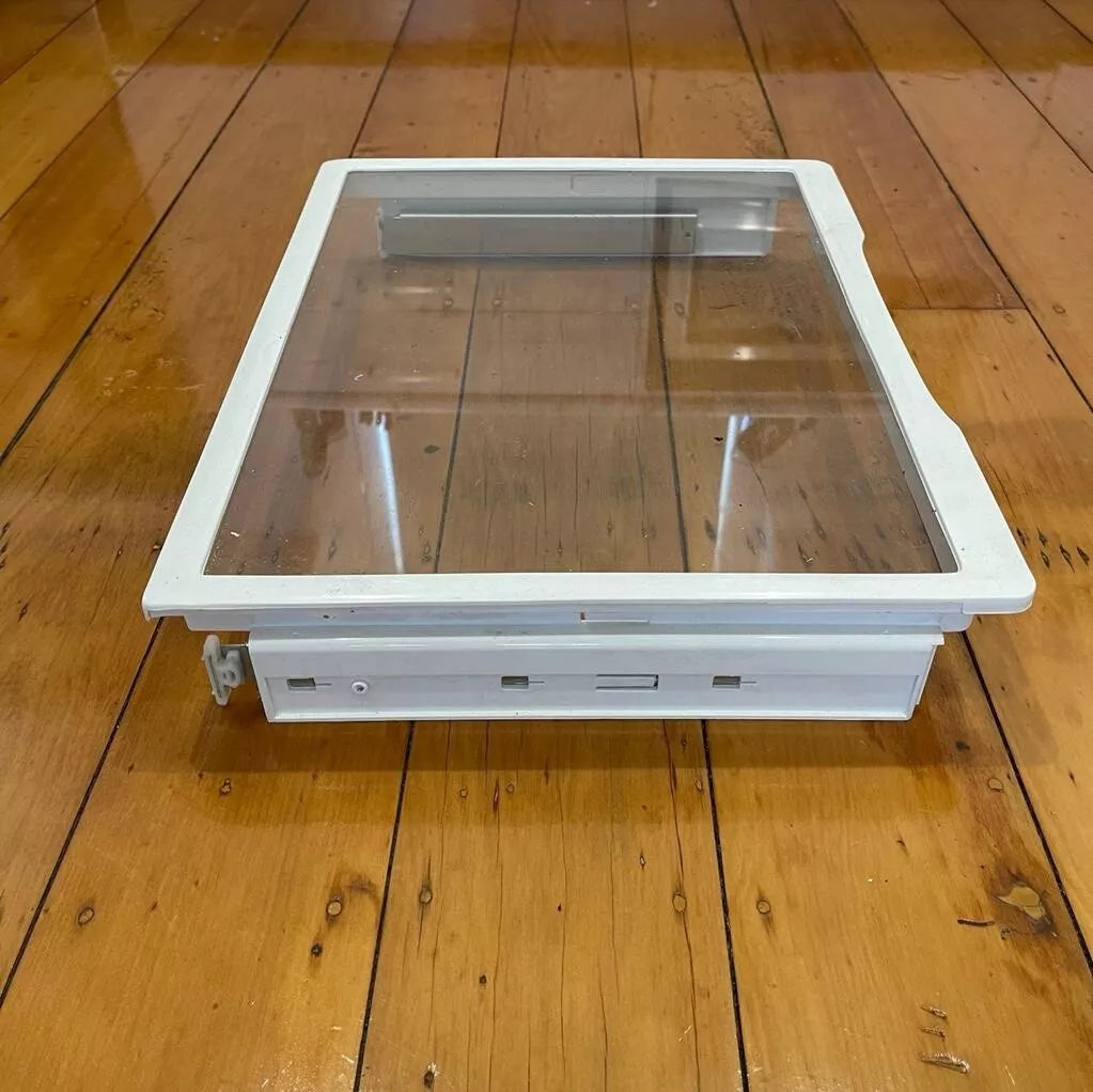 1453013 Westinghouse fridge freezer FC glass shelf + rails crisper cover lid bin FITS WSE6970 WSE7000