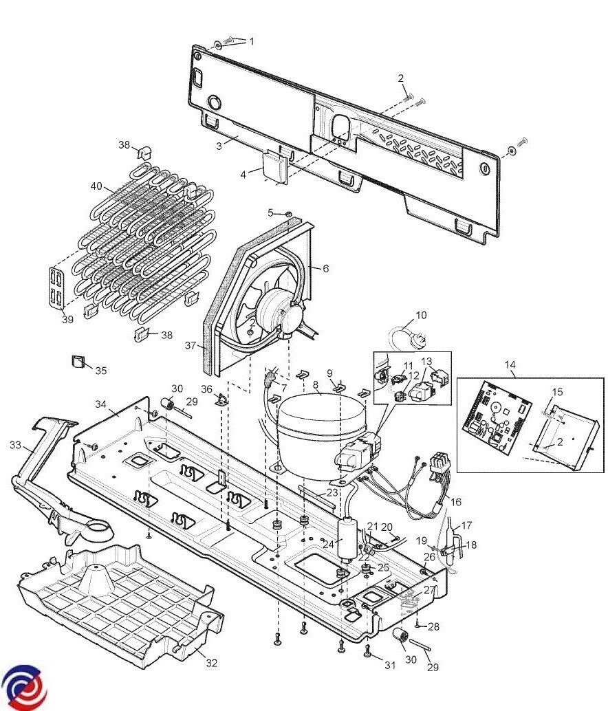 1448709 Westinghouse fridge drip tray / pan drain trough FITS ALL WSE6100 WSE6070 WSE6970 WSE7000